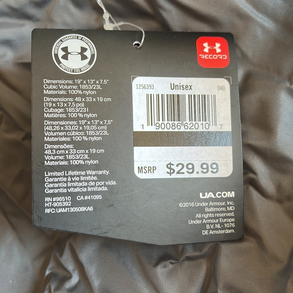 Under Armour Backpack - Picture 4 of 5